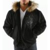 Pelle Pelle Diamond Men Fur Hood Jacket | Wool Jacket