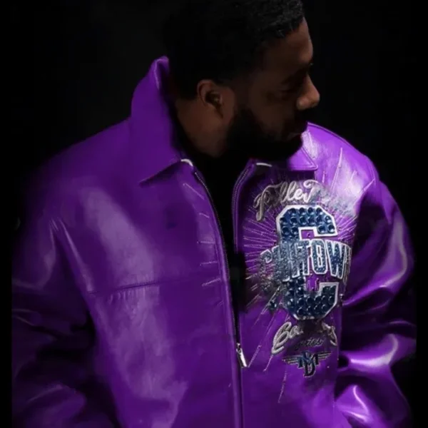 Pelle-Pelle-Chi-Town-Mens-Purple-Leather-Jacket