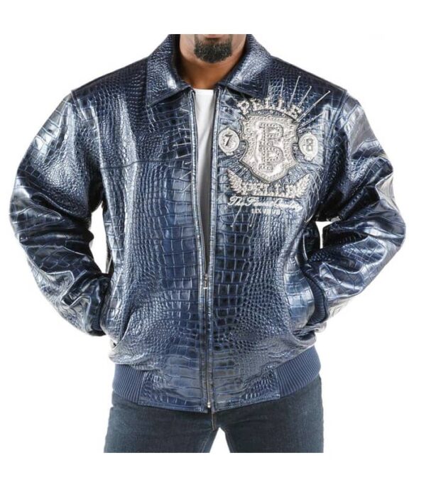 Pelle-Pelle-Mens-Eye-On-The-Prize-Blue-Jacket-Front