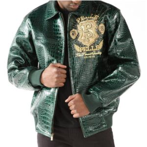 Pelle-Pelle-Mens-Eye-On-The-Prize-Green-Jacket-Back