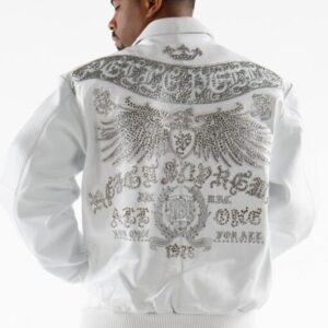 Pelle Pelle Reign Supreme White Leather Jacket