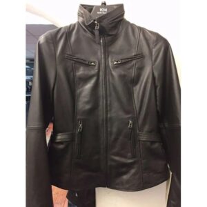 Pelle Pelle Casual Black Leather Jacket | Men & Women Jacket