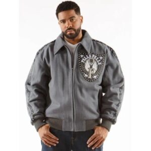 Pelle Pelle Grey MB Band Of Brothers Jacket | Wool Jacket