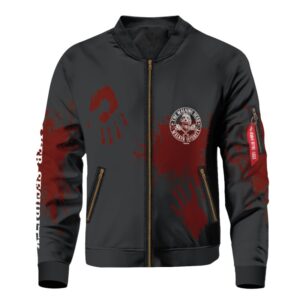 Anime Walker Security Bomber Jacket