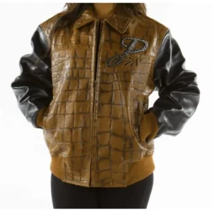 Pelle Pelle Exotic Studded Leather Jacket