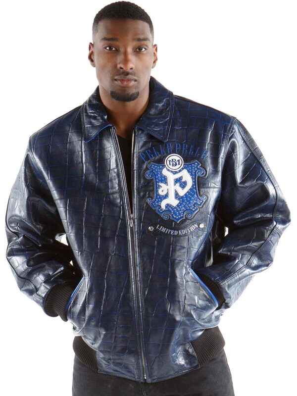 Pelle Pelle Legend Series Blue Leather Jacket