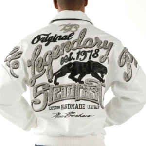 Pelle-Pelle-Steadfast-Black-Panther-White-Jacket