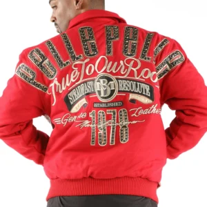 Pelle-Pelle-True-To-Our-Roots-Red-Jacket-1