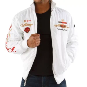 Pelle Pelle White Heritage MB Wool Jacket