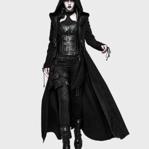 Gothic Dark Angel Trench Coat