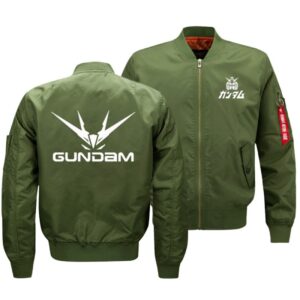 Gundam Green Bomber Jacket