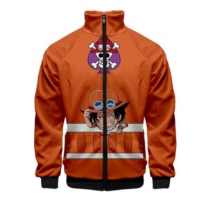 One Piece A.C.E Orange Jacket