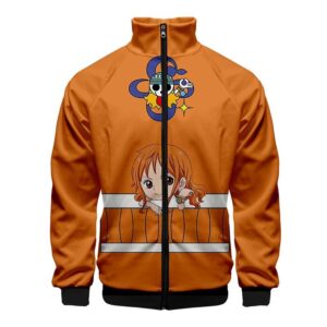 One Piece Nami Orange Jacket