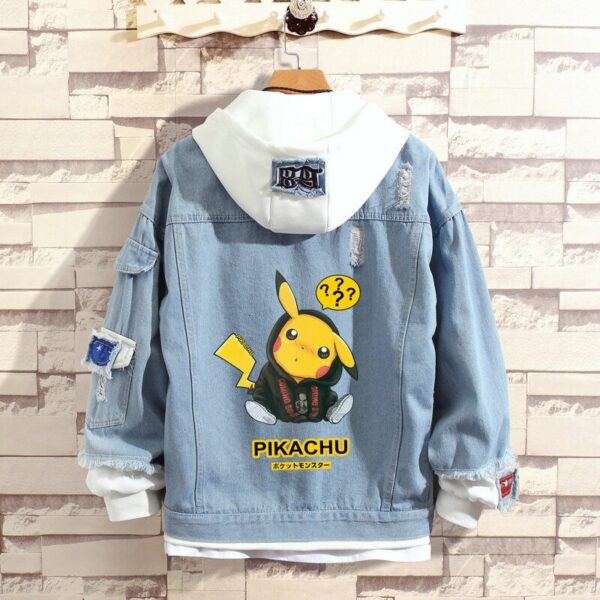 Pokemon Harajuku Kawaii Denim Jacket