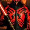 Star Wars Darth Maul Red and Black Jacket