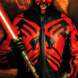 Star Wars Darth Maul Red and Black Jacket