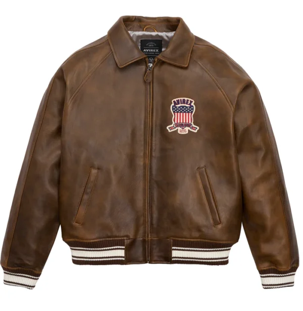 Limited Edition Vintage Leather Brown Icon Jacket