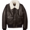 Black Fur Leather Jacket