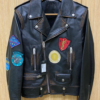 G Eazy Saint Laurent Paris Vintage Calf Leather Jacket