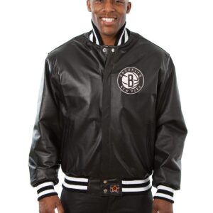 Brooklyn Nets Full Leather Jacket