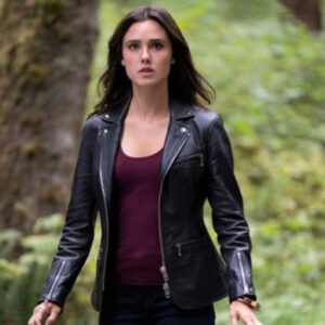 Poppy Drayton Charmed Black Leather Jacket