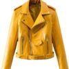 Veronica Fisher Yellow Biker Jacket
