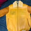 Pelle Pelle Yellow Leather Jacket 