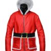 Santaclaus Red Leather Jacket