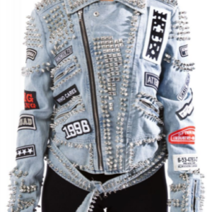 ACDC Denim Studded Jacket